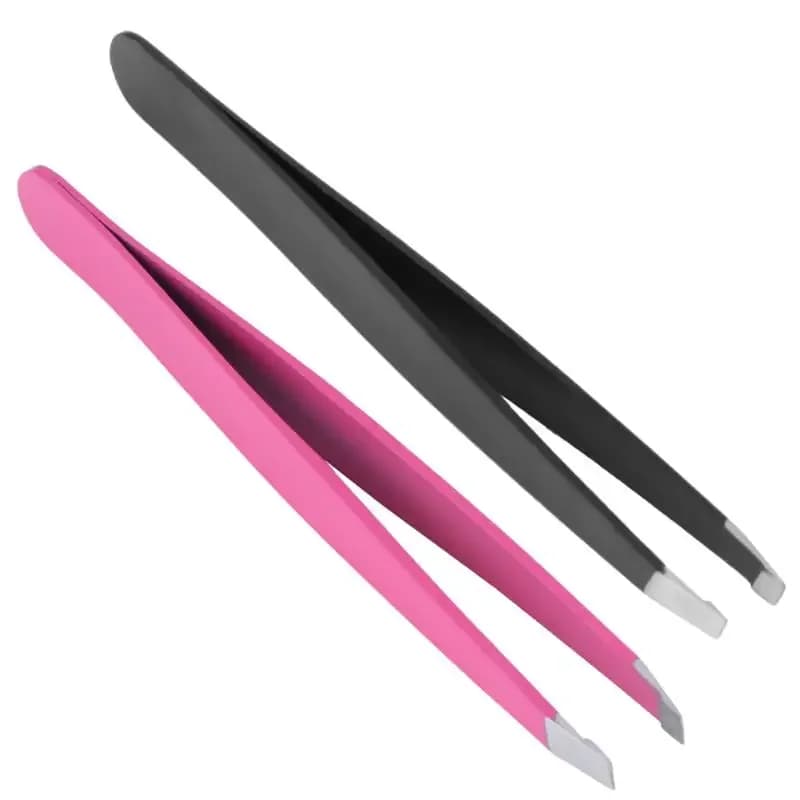 1 pz pinzette per sopracciglia in acciaio inox depilazione viso sopracciglia Trimmer Clip per ciglia strumenti cosmetici per il trucco di bellezza per Dropshipp