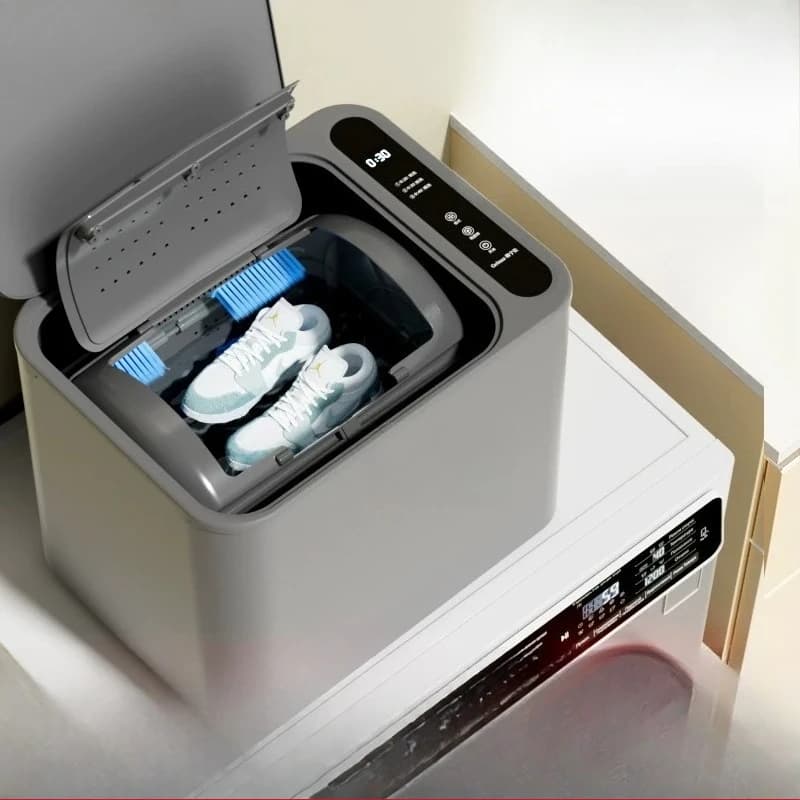 Shoe washing machine Automatic shoe brushing machine Roller type household shoe washing artifact Small sock washing machine