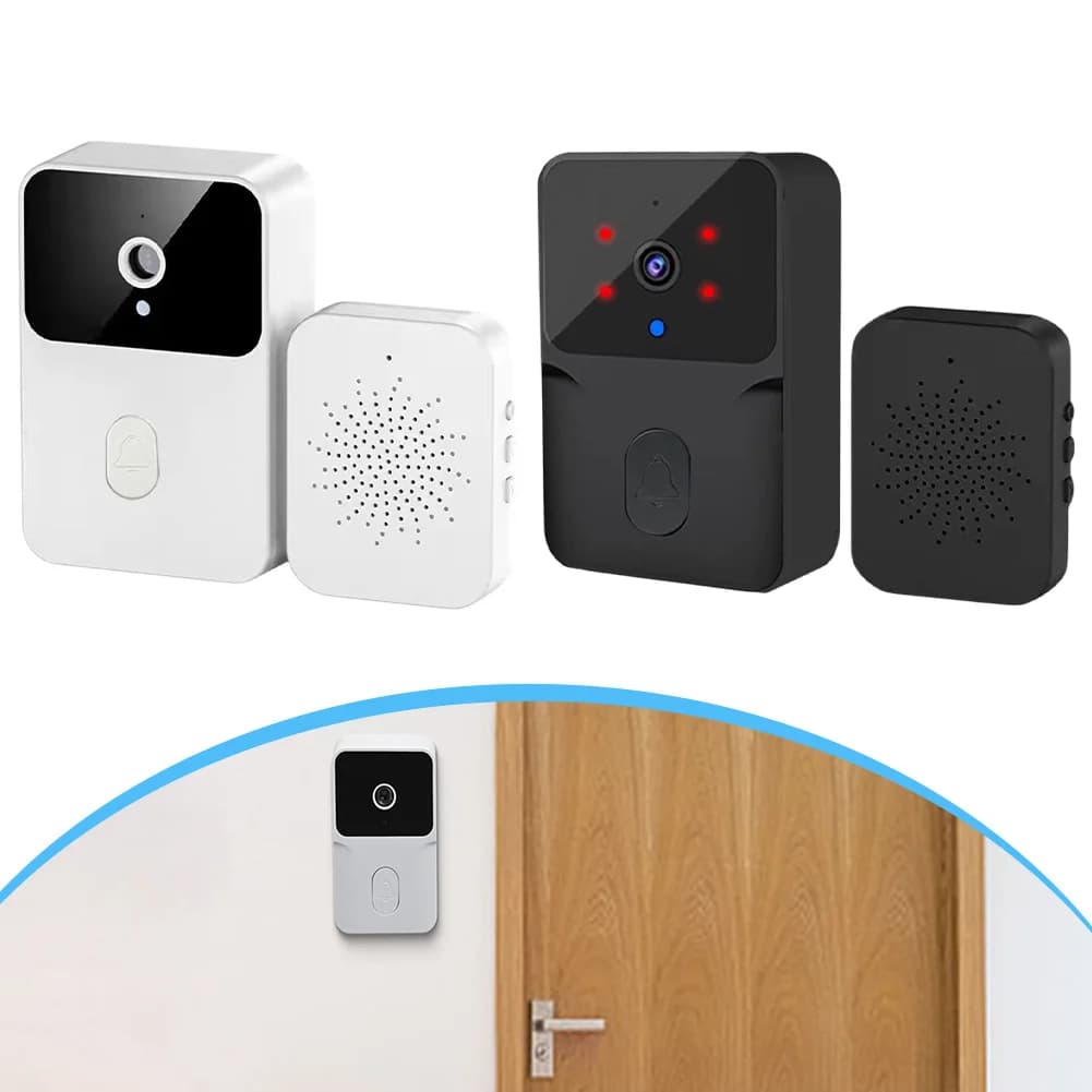 Saluto per visitatori Campanello video intelligente Funzione di cambio vocale Campanello con citofono Alterazione vocale sicura