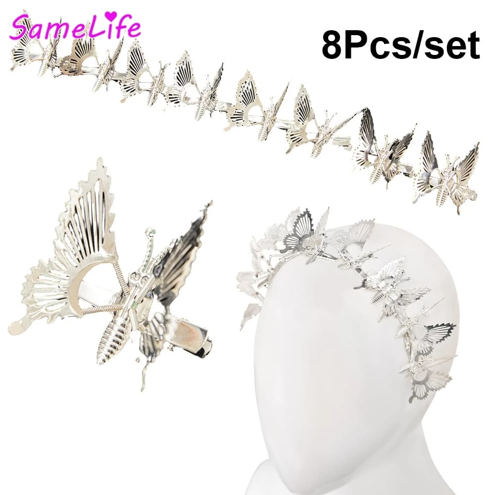 Wicked 2 Strega Glinda Fermagli per capelli Cosplay Fantasia Piccola artiglio Clip 2025 Film Costume Cosplay Accessori travestimento Donne Prop Regali