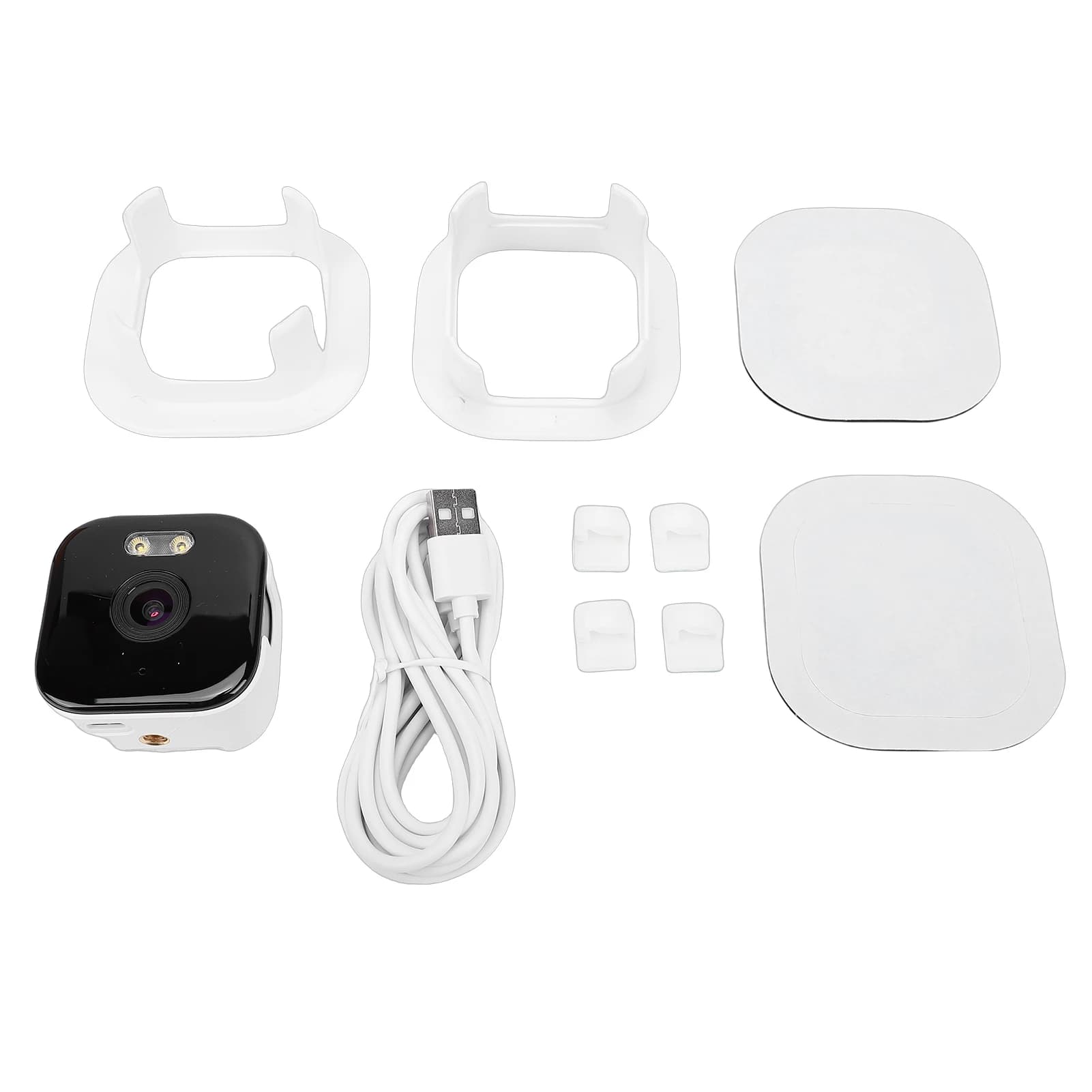 Telecamera di Sicurezza per Finestre 2K con Visione Notturna a Colori AI, Antiabbagliamento, WiFi 2.4G/5G, Rilevamento Movimento PIR, Nuova