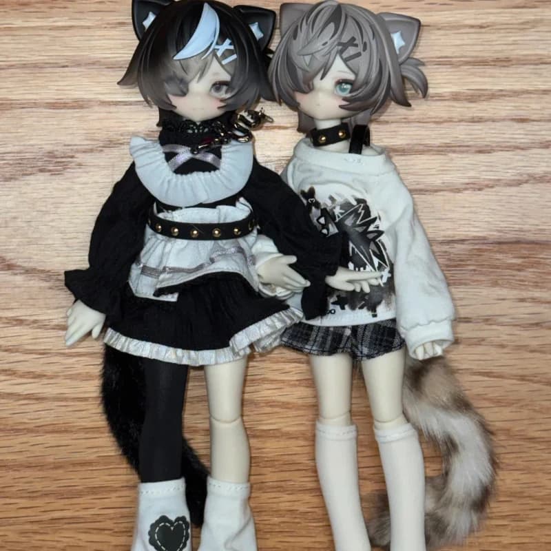 Genuine Lunar Lore Meow Power Series 1/8 Articulated Figure Blind Box Trendy Collectible Toy Decoration Birthday Gifts