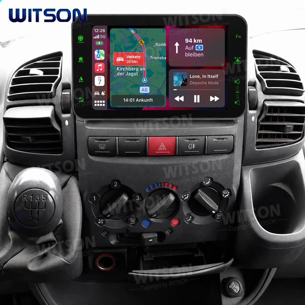 9" Screen OEM Style without DVD Deck For Fiat Ducato 2002-2006 Citroen Jumper Peugeot Boxer 2002-2006 Stereo Android GPS CarPlay