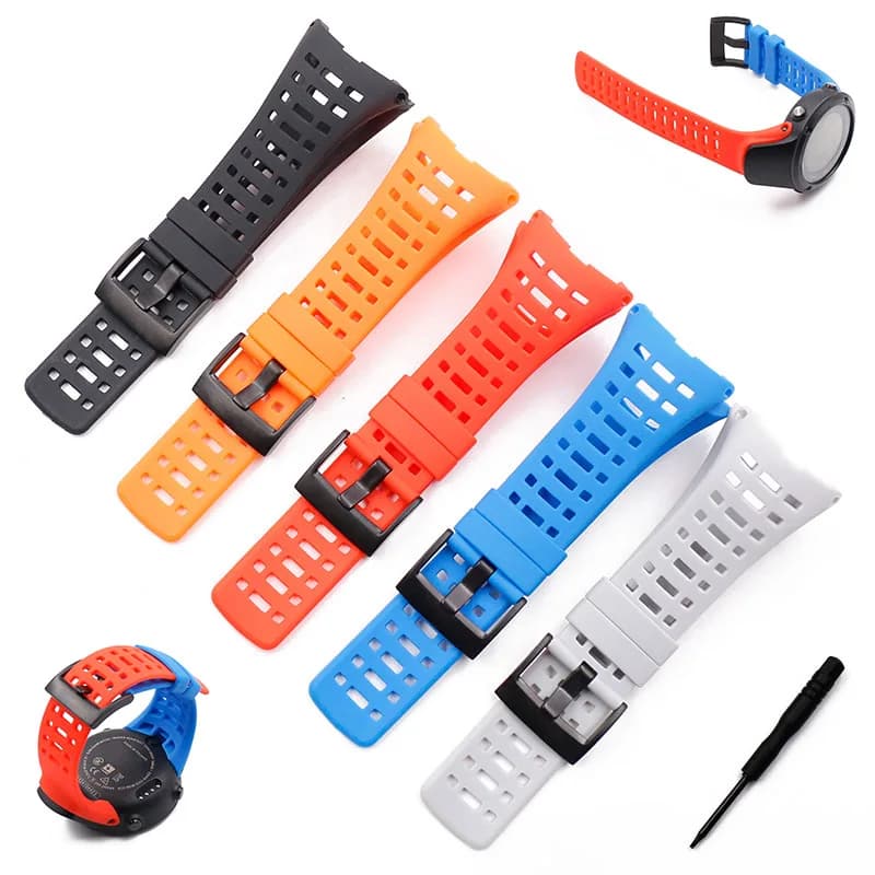Accessori per cinturini per orologi in silicone da uomo da 35 mm per Matsuunto SUUNTO Takino AMBIT 1 2 3Peak cinturino per orologio sportivo da donna cinturino in gomma
