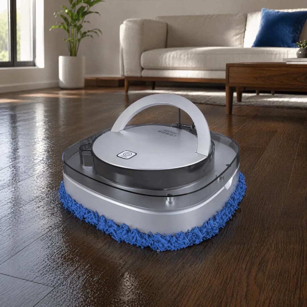 Household Auto Smart Mopping Robot Rechargeable Water Tank Cleaning Robot 2 in 1 Automatic Floor Mop Robot Household Use