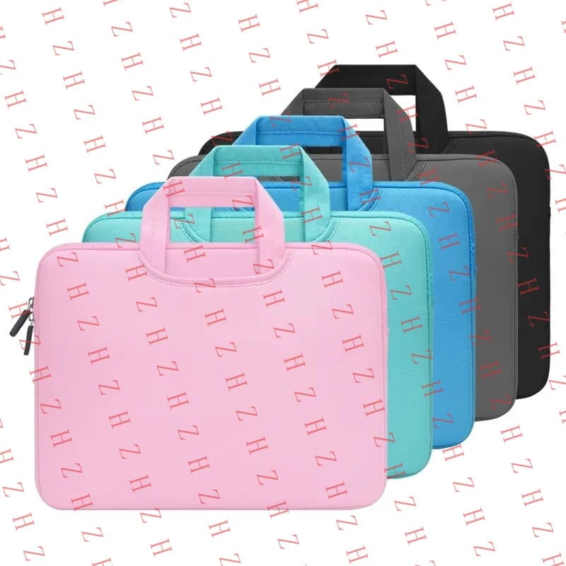 Custodia a sacchetto per laptop P+ da 13, 14, 15 pollici per MacBook Air Pro, Lenovo, Huawei