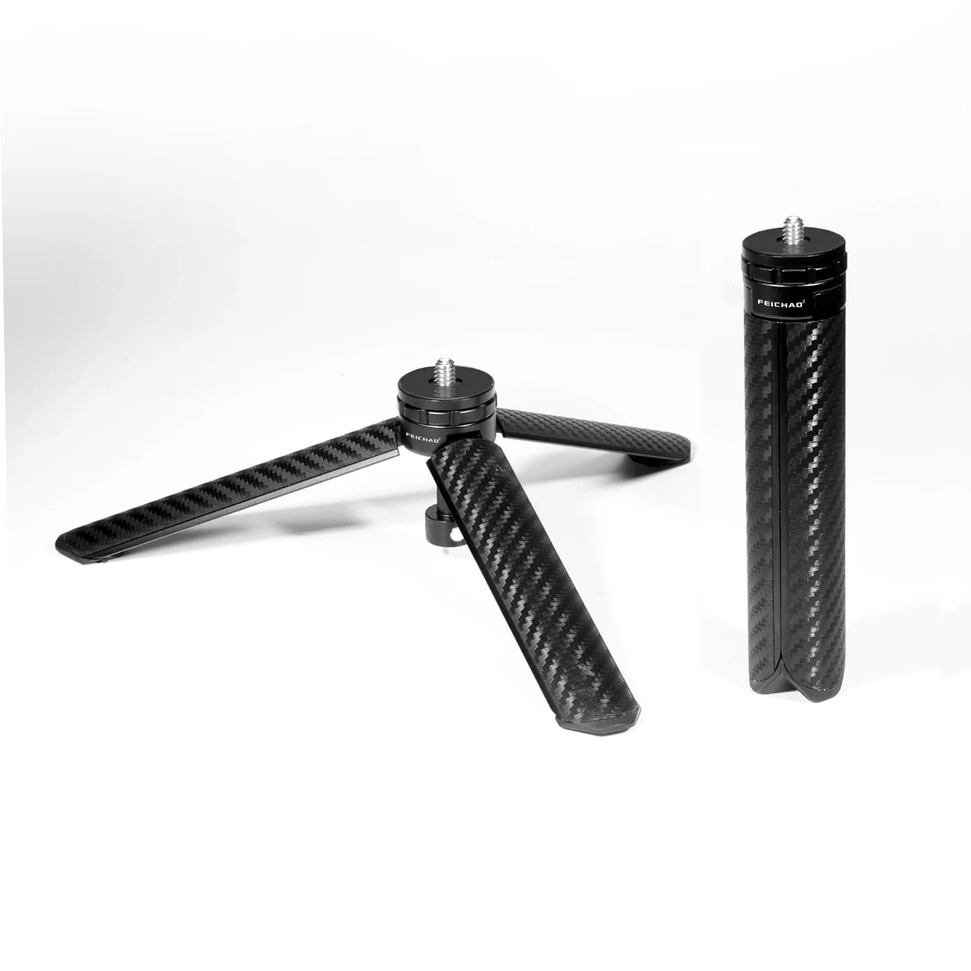 Mini Treppiede Portatile con Blocco a Manopola, Supporto con Interfaccia da 1/4 di Pollice, Accessori per DJI OSMO Mobile, Fotocamera DSLR, Asta Selfie