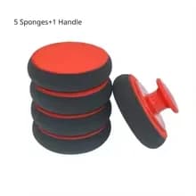 Spugna per ceratura per auto Spugna per ceretta Cucitura di bellezza Ceretta a mano Spugna piccola Spugna per placcatura in cristallo