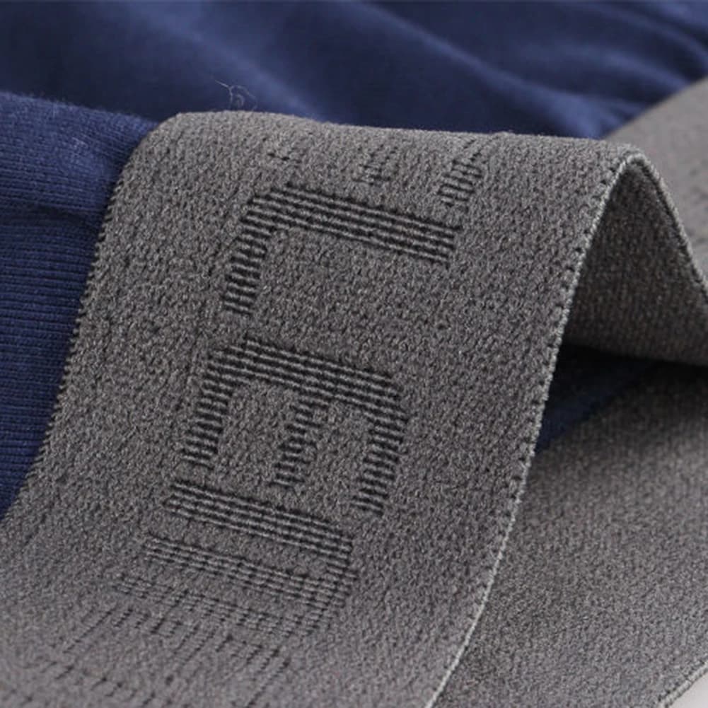 Boxer elasticizzati da uomo comodi in tessuto morbido Pantaloncini intimo a vita media Mutandine 4 taglie disponibili Slip boxer senza custodia