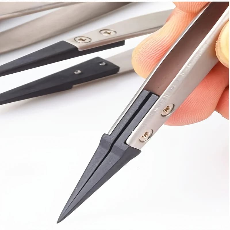 1 piece of ESD antistatic precision pins: antistatic tips, durable metal construction suitable for electronics