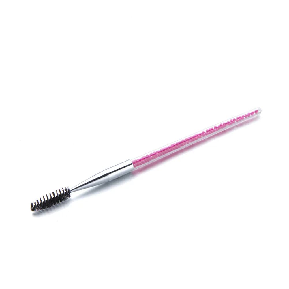 Set of 3 Brushes for Eyelashes, Portals, Mini, Light, in Premium Material, with Smooth Handle, Eyebrows Pettini, Makeup Tools, for Salon, Shop and Home Use