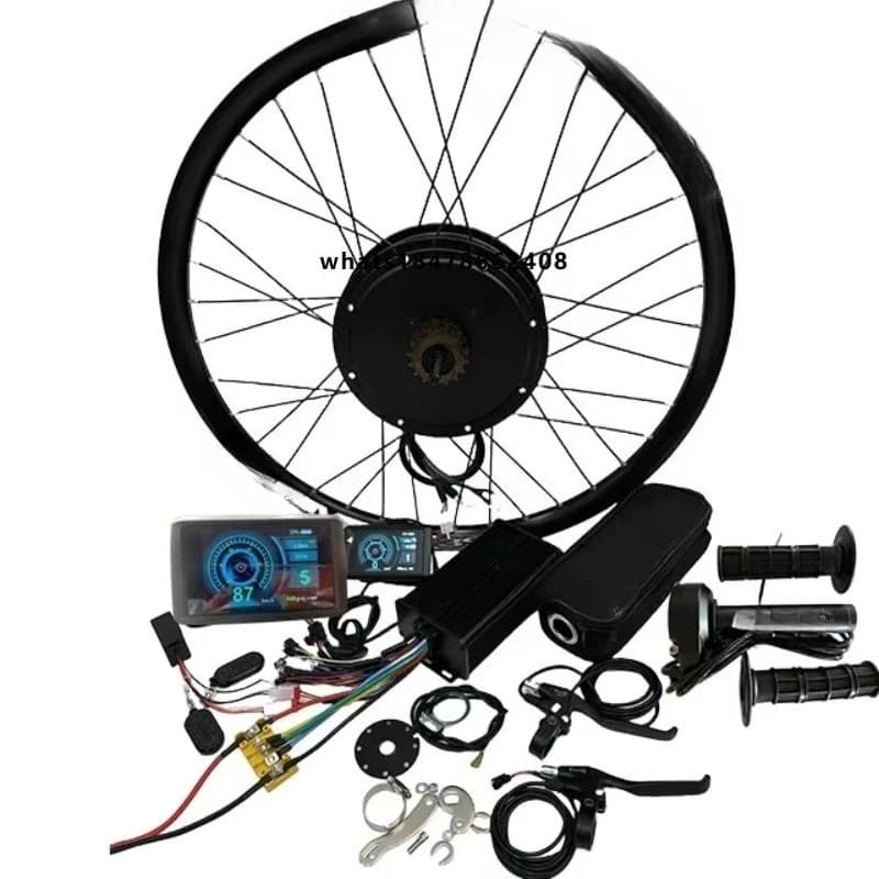 72V3000W in-wheel motor 135mm 80A UKC1 OMD electric bicycle rear modification kit, suitable for 72V lithium battery