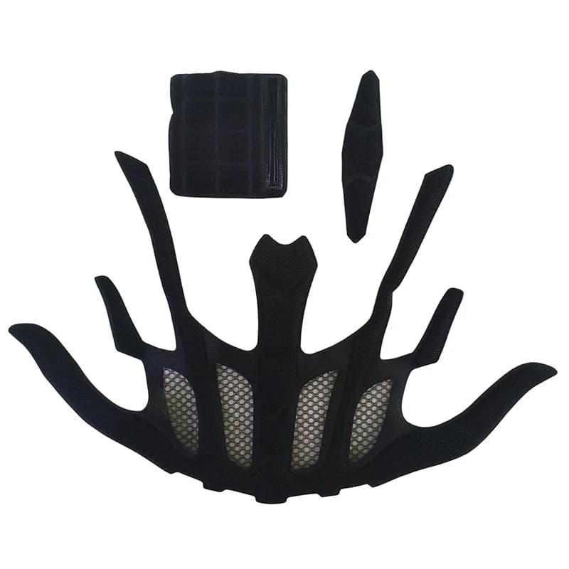 Y609A-Cycling Helmet Bearings Bicycle Helmet Sealed Internal Bearings Protective helmet padding Bike helmet cushions-SK-206, Black