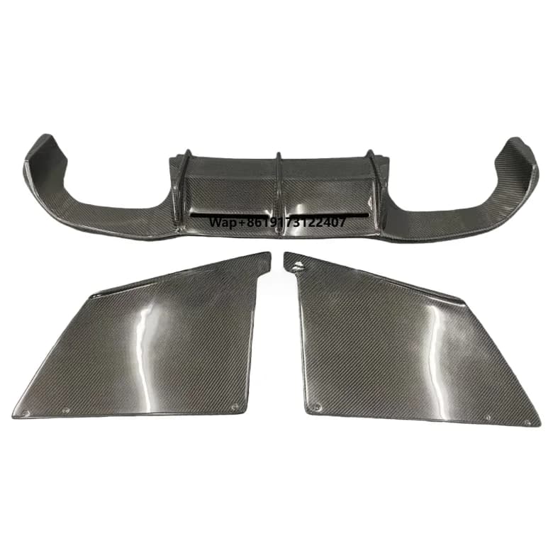Diffusore Stile MTC per F87 M2 M2C Competition, Splitter Posteriore in Carbonio