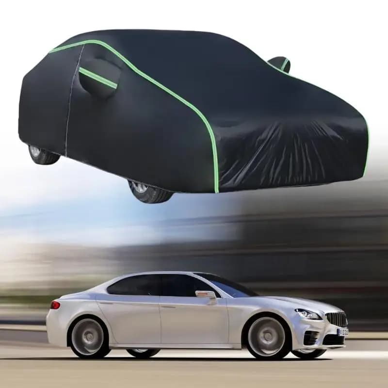 Car cover for cars all agents pile waterproof and universal for rain dust protection