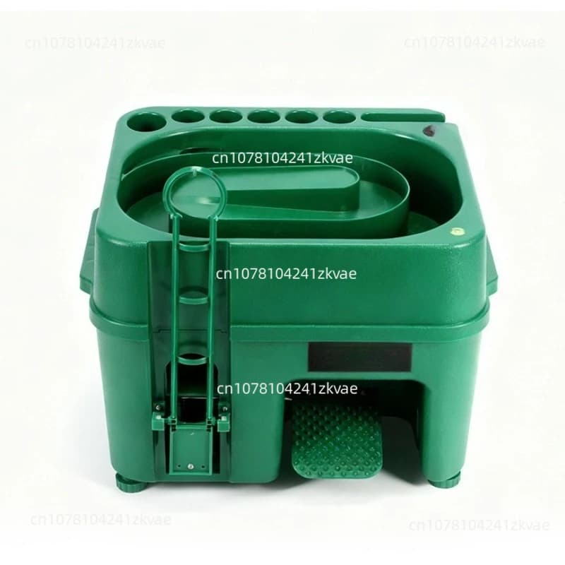 Macchina a T semiautomatica per golf indoor con supporto per mazze Macchina a T multiuso per scatole a T