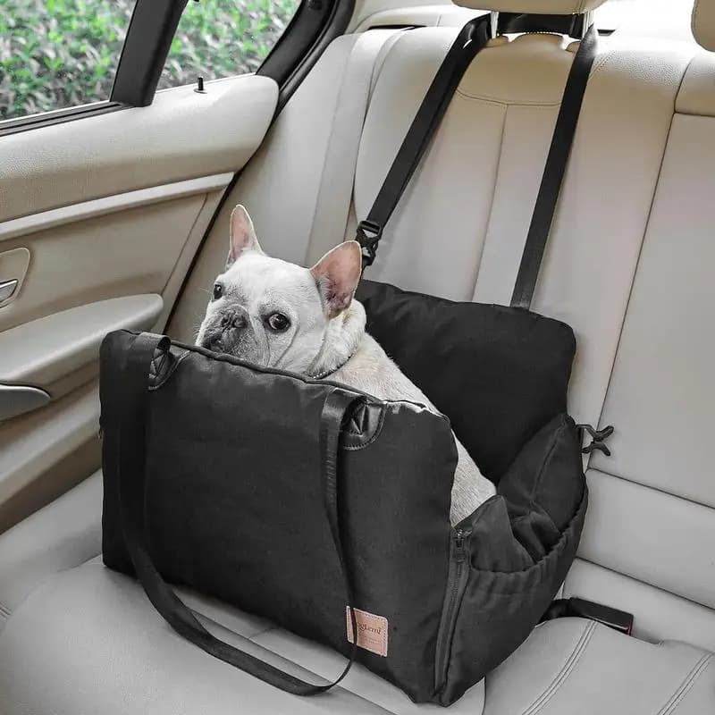 Lettino portatile per cani e gatti, controllo centrale da viaggio, sicurezza per auto, sedile per animali domestici, protezione per cani di piccola taglia