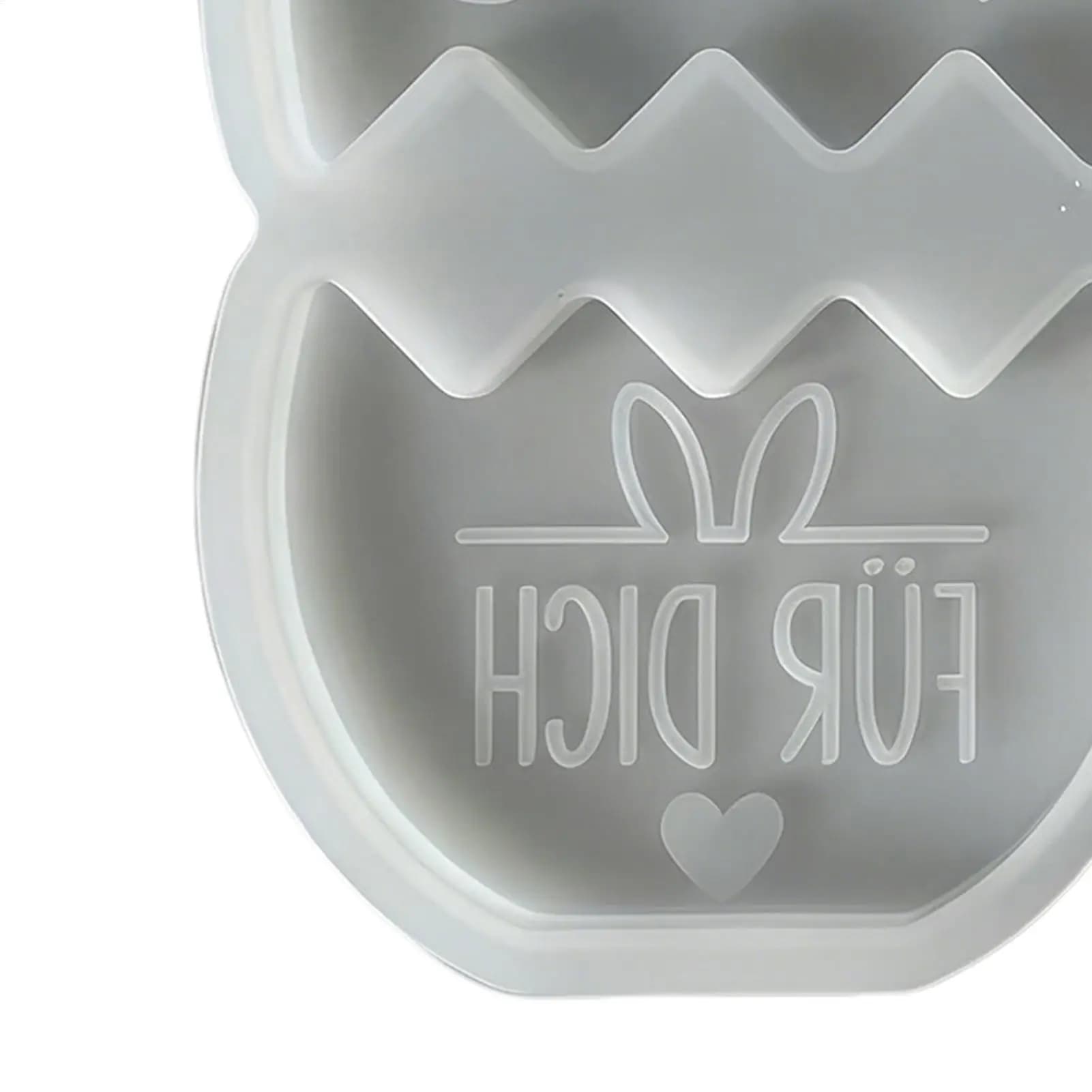 Easter Egg Mold Bunny Flexible Reusable Crafting Tools Silicone Easter Egg Molds Holiday Decor For Resin Epoxy Wax Plaster Home