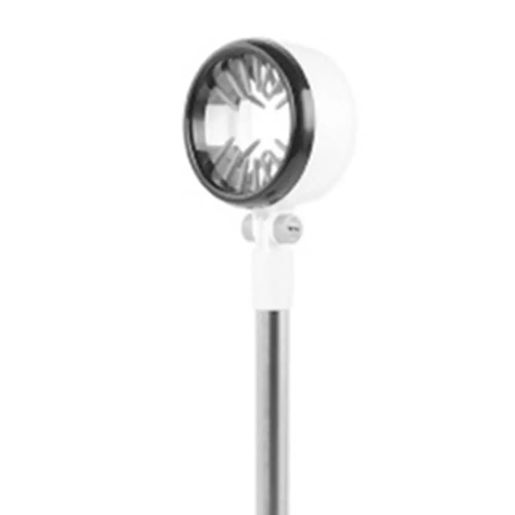 White Pet Hair Dryer, 180 Degree Rotation, Stable Base, Compact and Space Saving, Adjustable Drying Support Easy