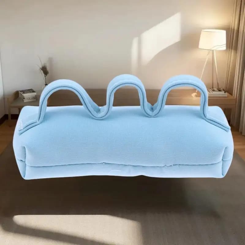 Cuscino per la contrazione delle mani Cuscino per l'allenamento con impugnatura ergonomica Cuscino per l'allenamento del palmo delicato sulla pelle per adulti anziani Ospedale e casa