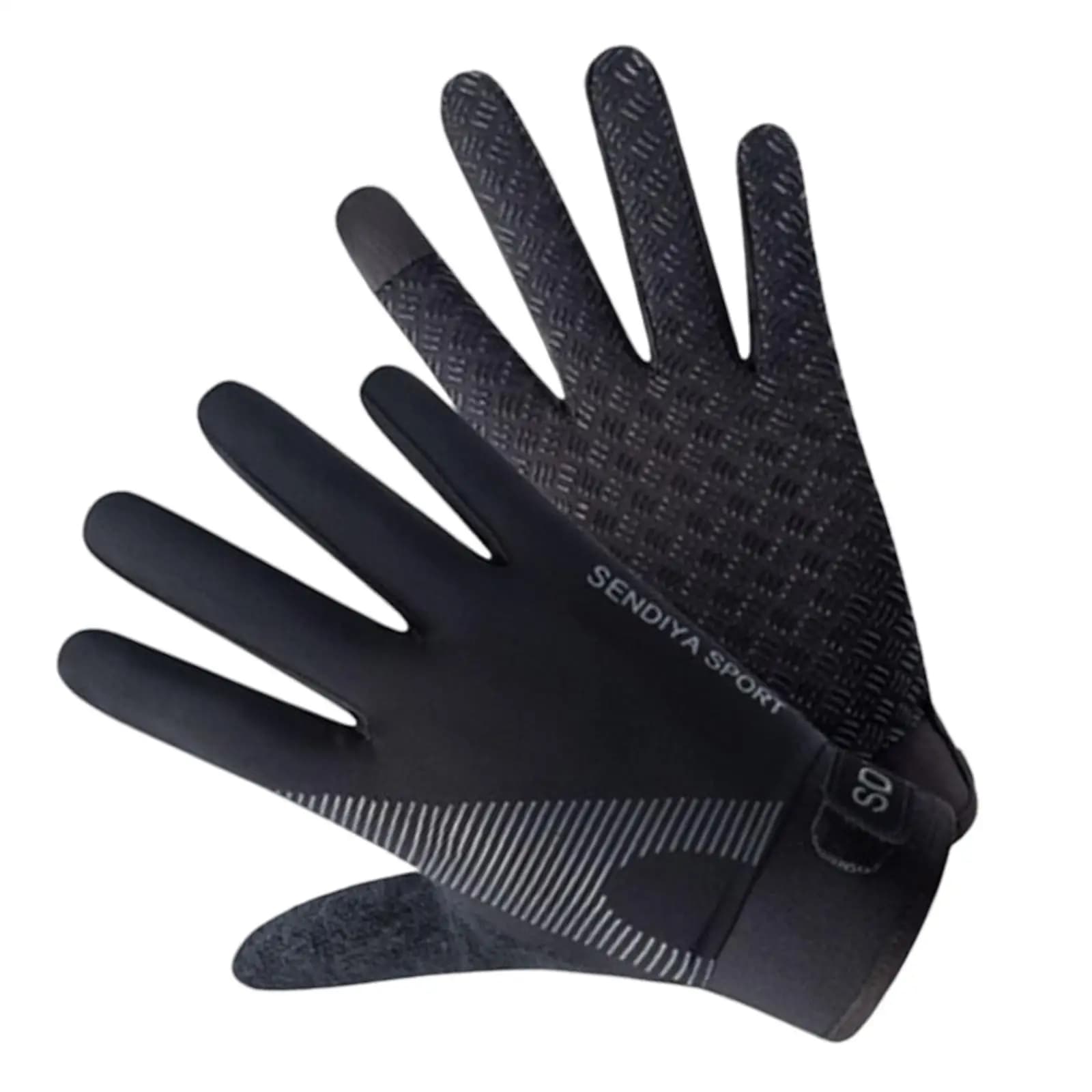 Guanti da Ciclismo a Dita Intere con Touch Screen in Seta Ghiacciata per Mountain Bike, Uomo e Donna, per Fitness e Sport