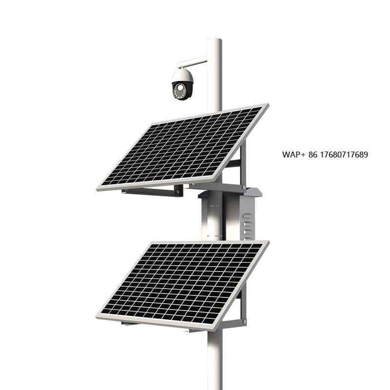 Kit Pannello Solare OEM ODM 1440Wh con Uscita 12V DC, Stazione Intelligente per Alimentazione Solare di PTZ e Antenne WiFi