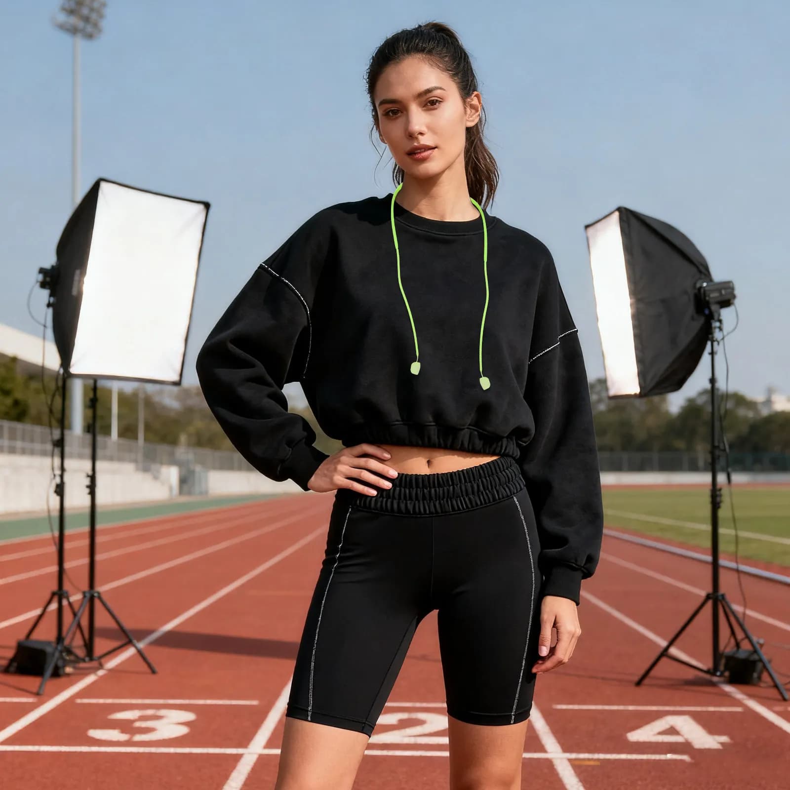 Anti-Lost Earbud Lanyard Compatible Silicone Neck Rope Soft Wireless Earphone Strap for Sports Running Walking Travel