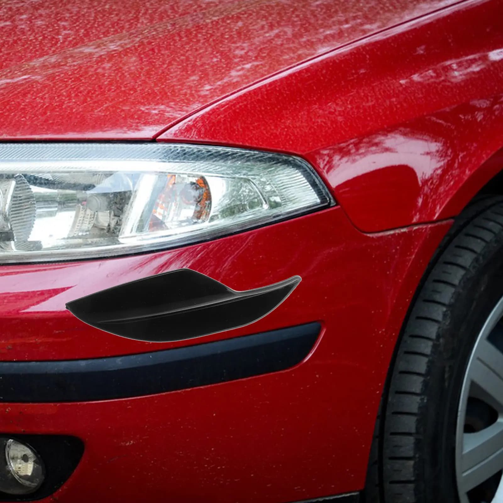 2 Paia di Spoiler Aerodinamici in PVC per Auto, Diffusore Universale per Paraurti Posteriore, Decorazione Esterna per Veicoli