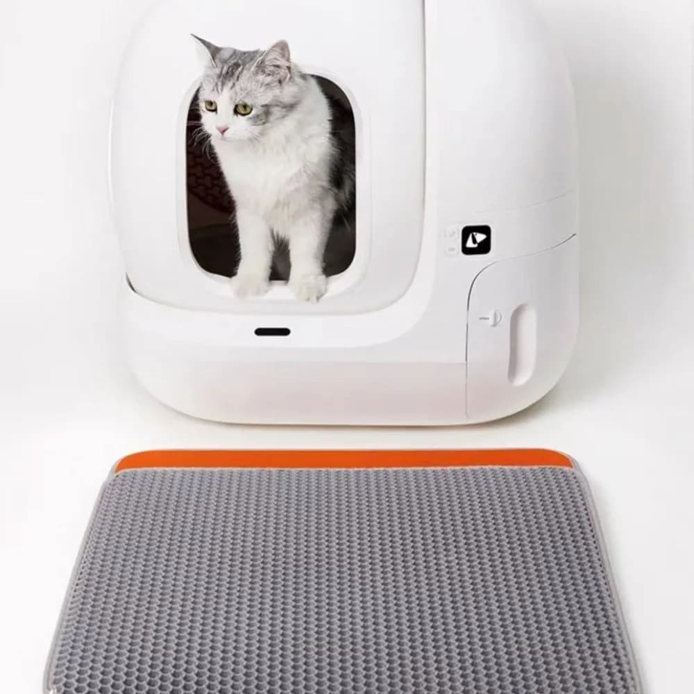Non-slip Cat Litter Collection Mat for PETKIT Automatic Cat Toilet Sand Collecting Box Easy Wash Pet Cleaning Supplies