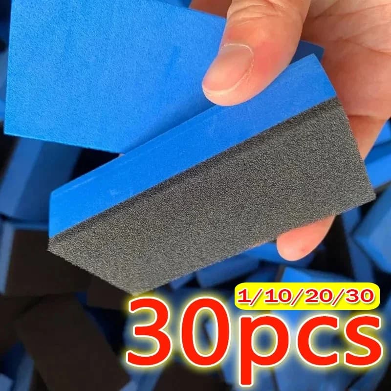 Tamponi applicatori nano per vetro Cera per lucidatura Spugne per rivestimento in ceramica Spazzole per pulizia Spazzola per spugna per rivestimento per lucidatura per auto Amagi
