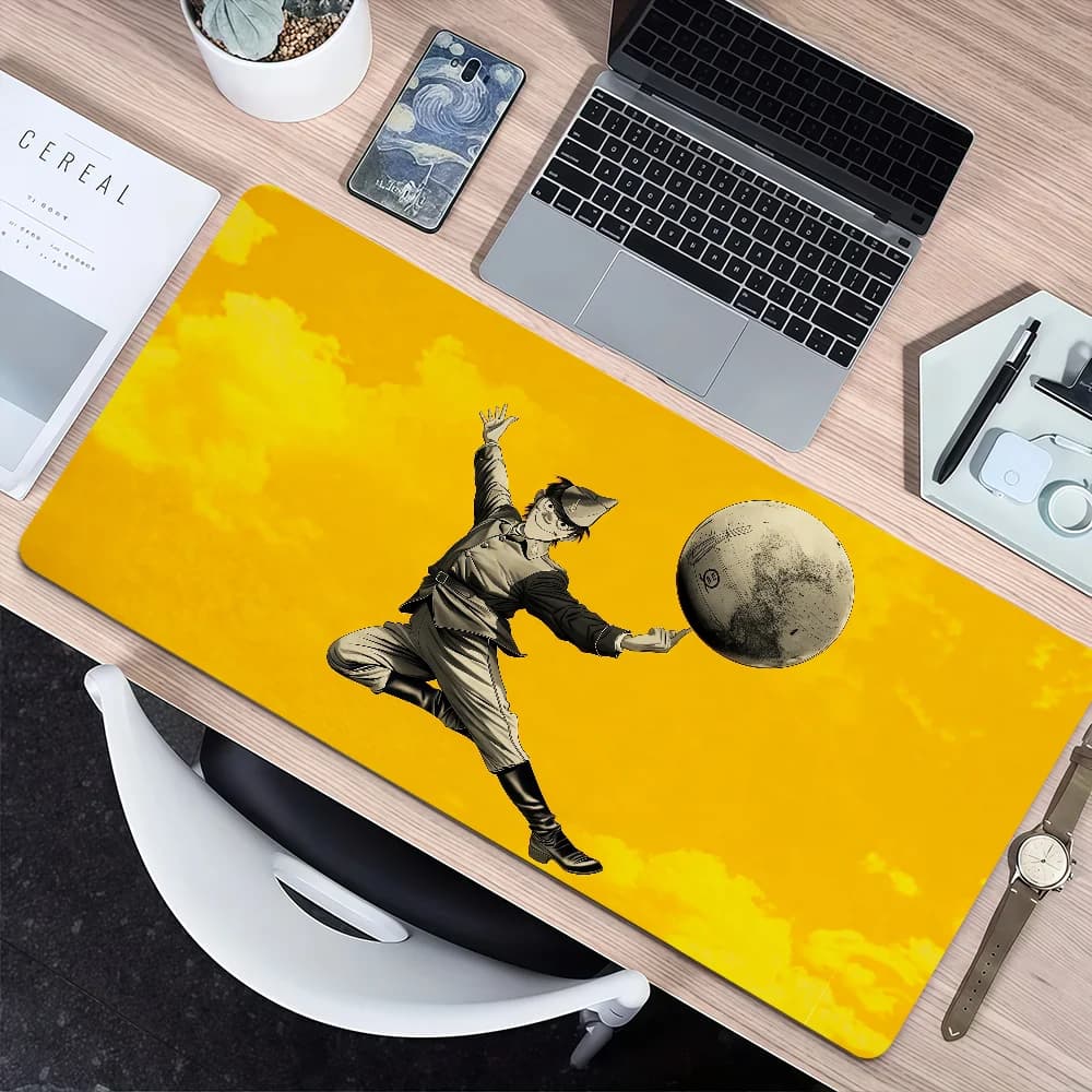 Tappetino per mouse Singer Band Cool Art G-Gorillaz, antiscivolo, con bordi rinforzati, spesso, per desktop, grande, confortevole, per gaming, ufficio, studenti