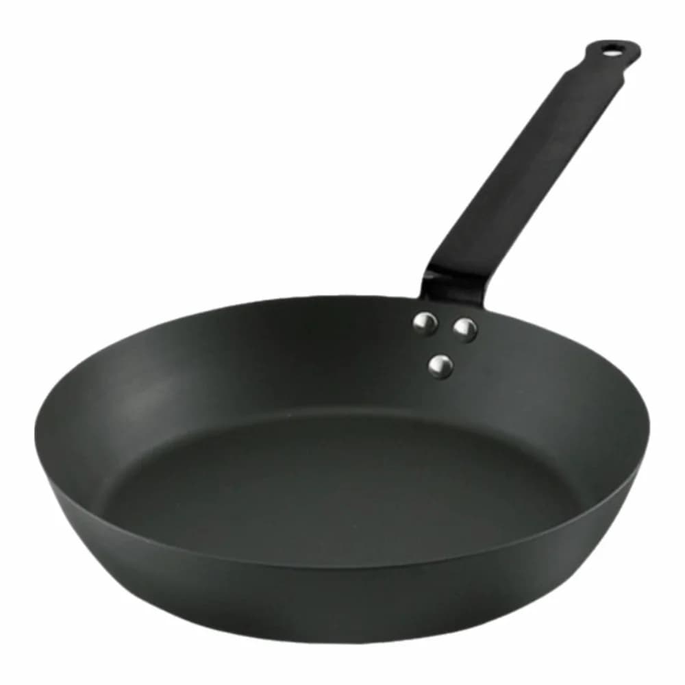 Carbon steel cast iron pan Non-coated multi-purpose pan for steaks Kitchen utensils Flat frying pan Gas induction cooker