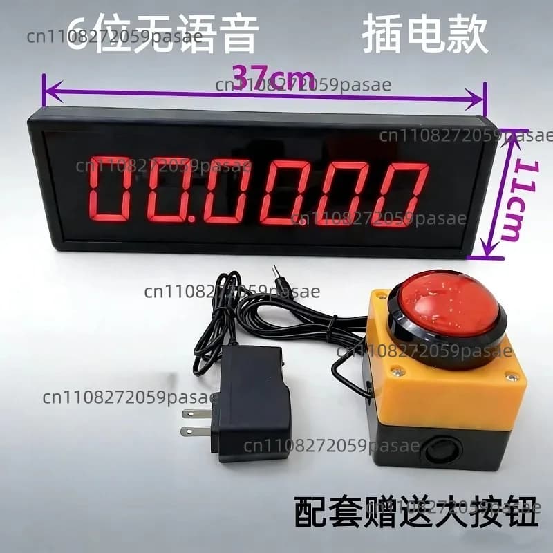 Timer per Giochi Multifunzionale con Display Digitale, Cronometro per Scacchi, Speciale per Allenamento Fisico