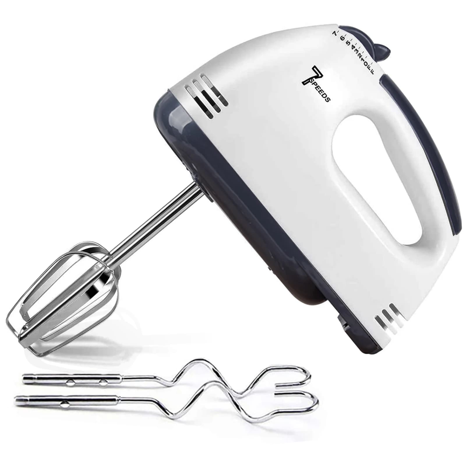 Mini 7 Speed Electric Hand Dough Mixer Multifunctional Handheld Egg Beater Food Blender Kitchen Baking Tool Free Shipping