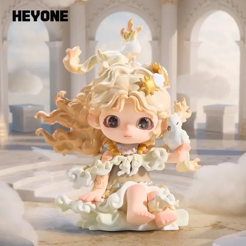Heyone Joy Guardians' Covenant Chronicles Series Mystery Box: Bambole Carine, Ornamenti da Scrivania, Figure Anime, Blind Box Giocattoli - Edizione Autentica