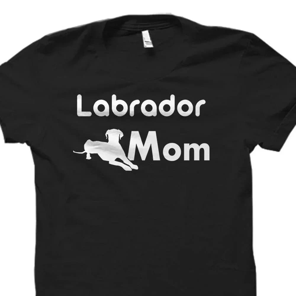 Maglietta per mamma Labrador S Lab Mommy Os693