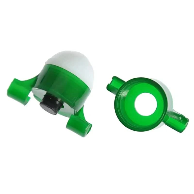 1-6 Pezzi Accessori per la Pesca Notturna all'Aperto, Allarme Luminoso Elettronico da Coda Canna, Clip per Avviso di Abboccata, Lampada LED Elettronica per Segnalazione del Morso