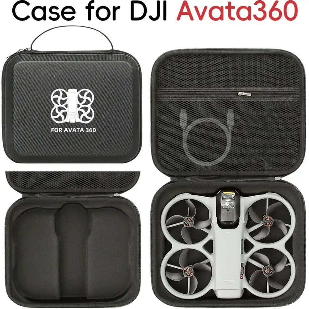 Mini Portable Storage Bag For DJI Avata 360 Shockproof Carrying Case Protective Handbag For Professionel Drone Accessories