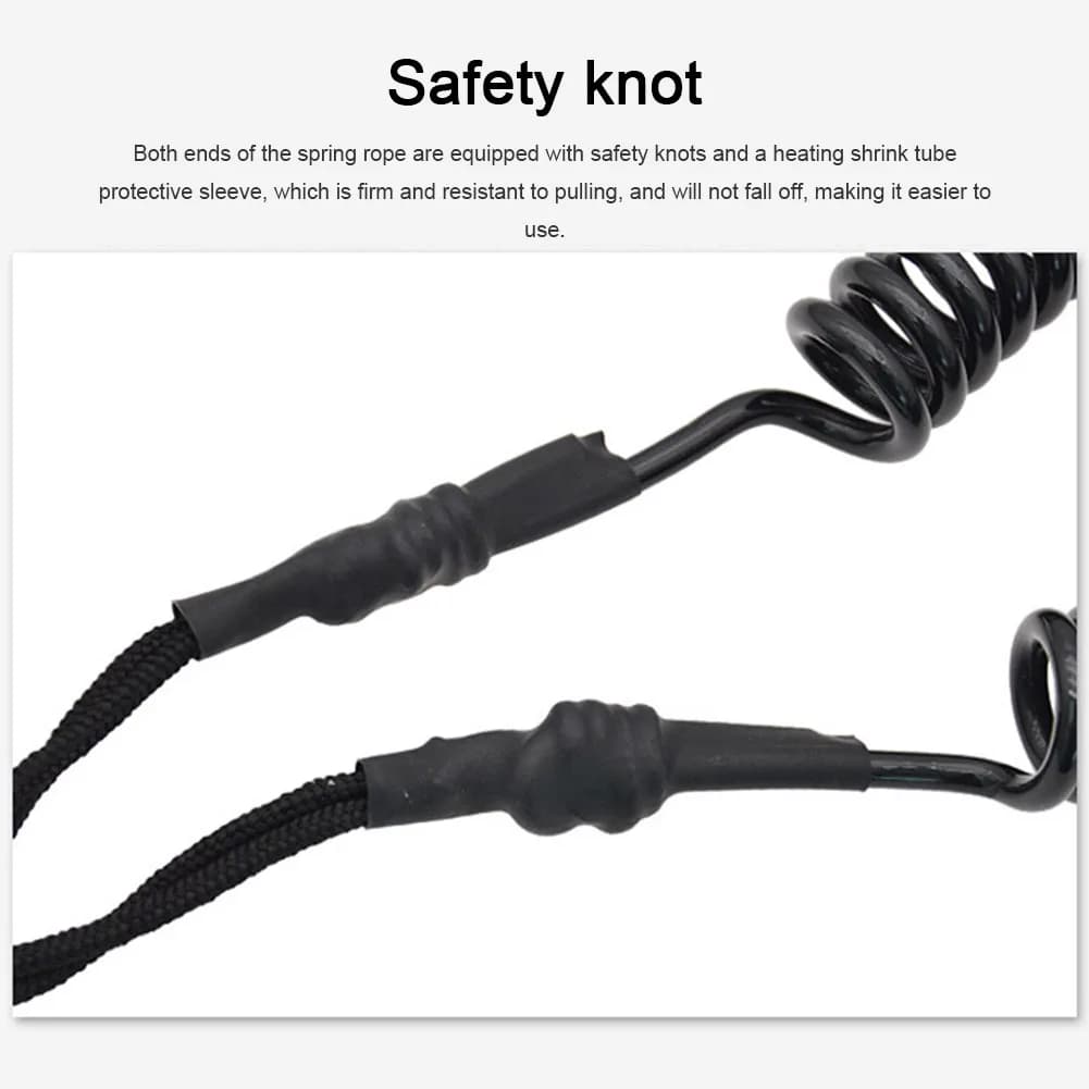 Corda di Sicurezza per Tavola da Surf 6mm, Leash per Sport Acquatici, Corda da Vita per Surf/SUP/Kayak