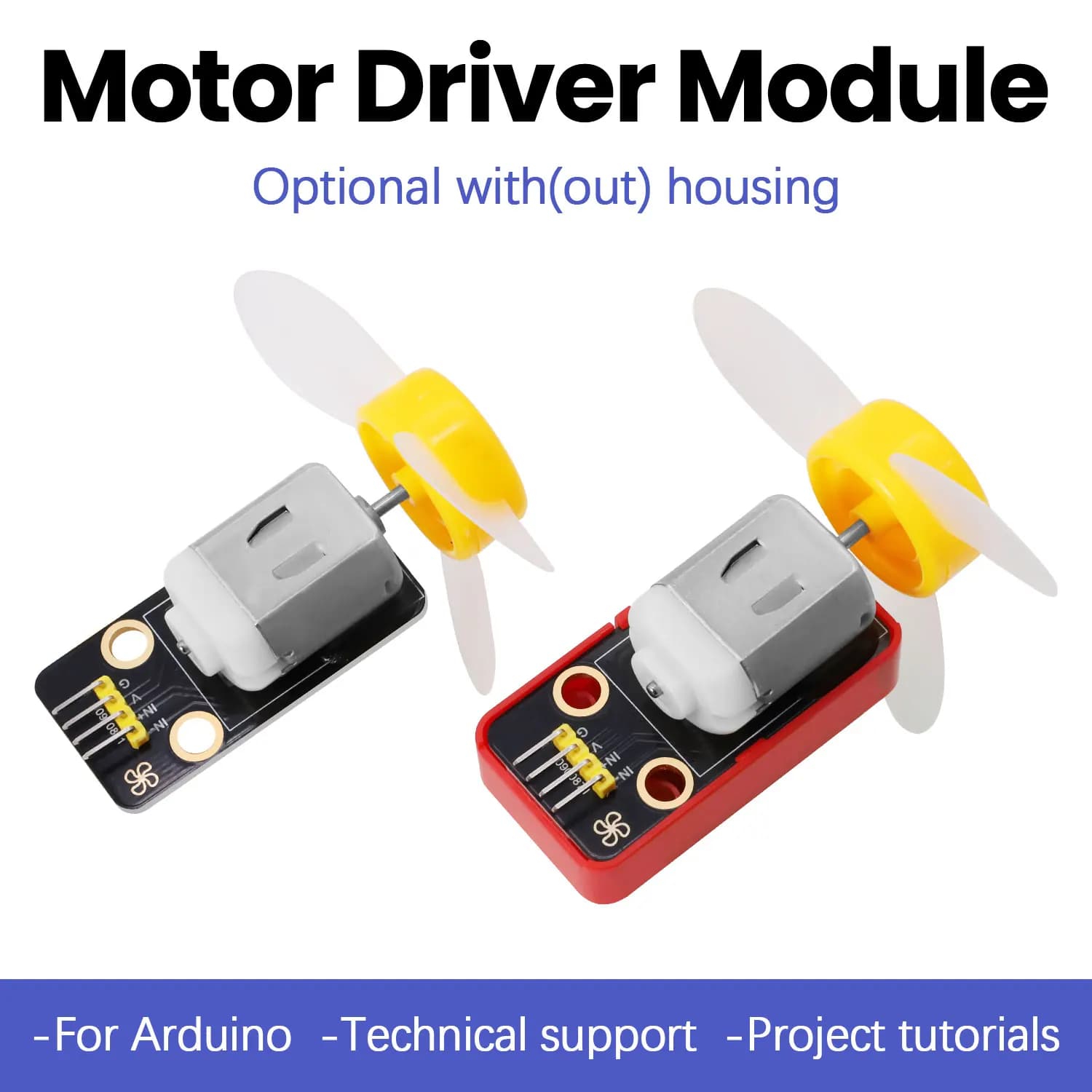 DC 3-6V 130 fan module for DIY projects Arduino compatible with Lego electronic components