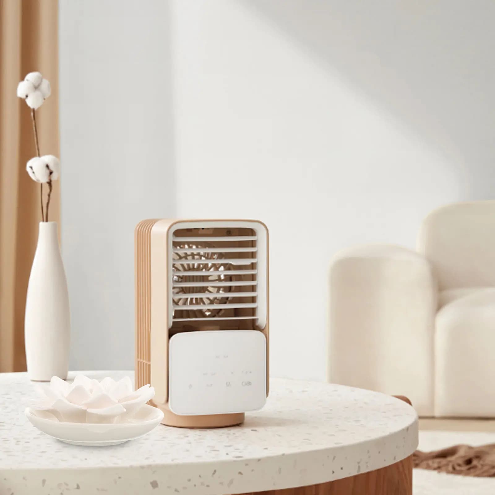 Diffuser in Stone for Essential Oils, Passive Aromatherapy, Floral Design, Deodorant for Home and Auto, Diffuser of Fragranze in Gesso