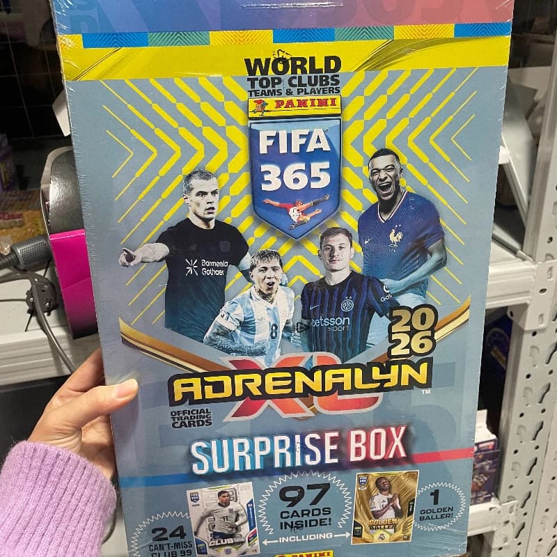 Panini 2026 FIFA 365 Cards of the Star of Football | Chase of Gold Cards and Limited Autographs | Collectable Cards