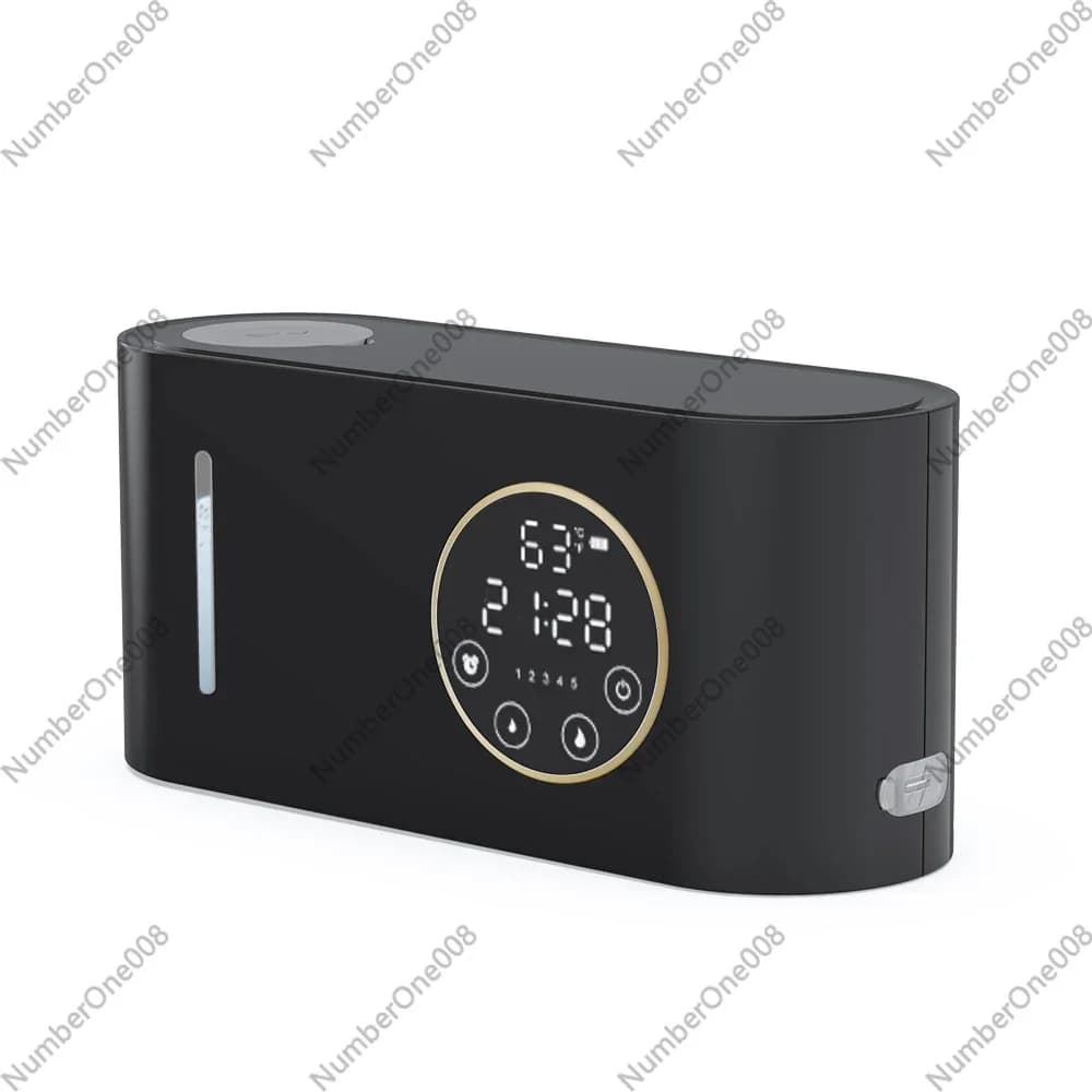 Dispenser automatico di sapone da parete con sensore senza contatto (con schermo LED) per bagno e cucina