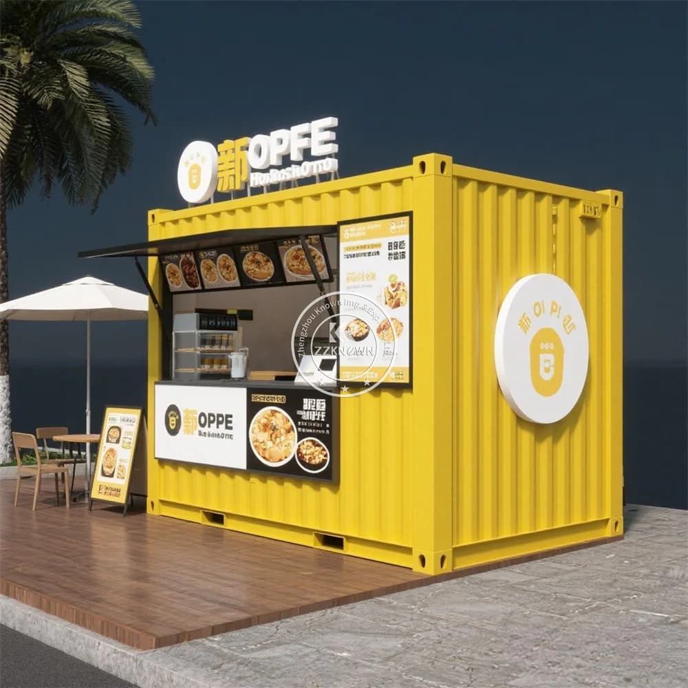 Piccolo contenitore ristorante bar attrezzatura comodità caffetteria contenitore per alimenti chiosco