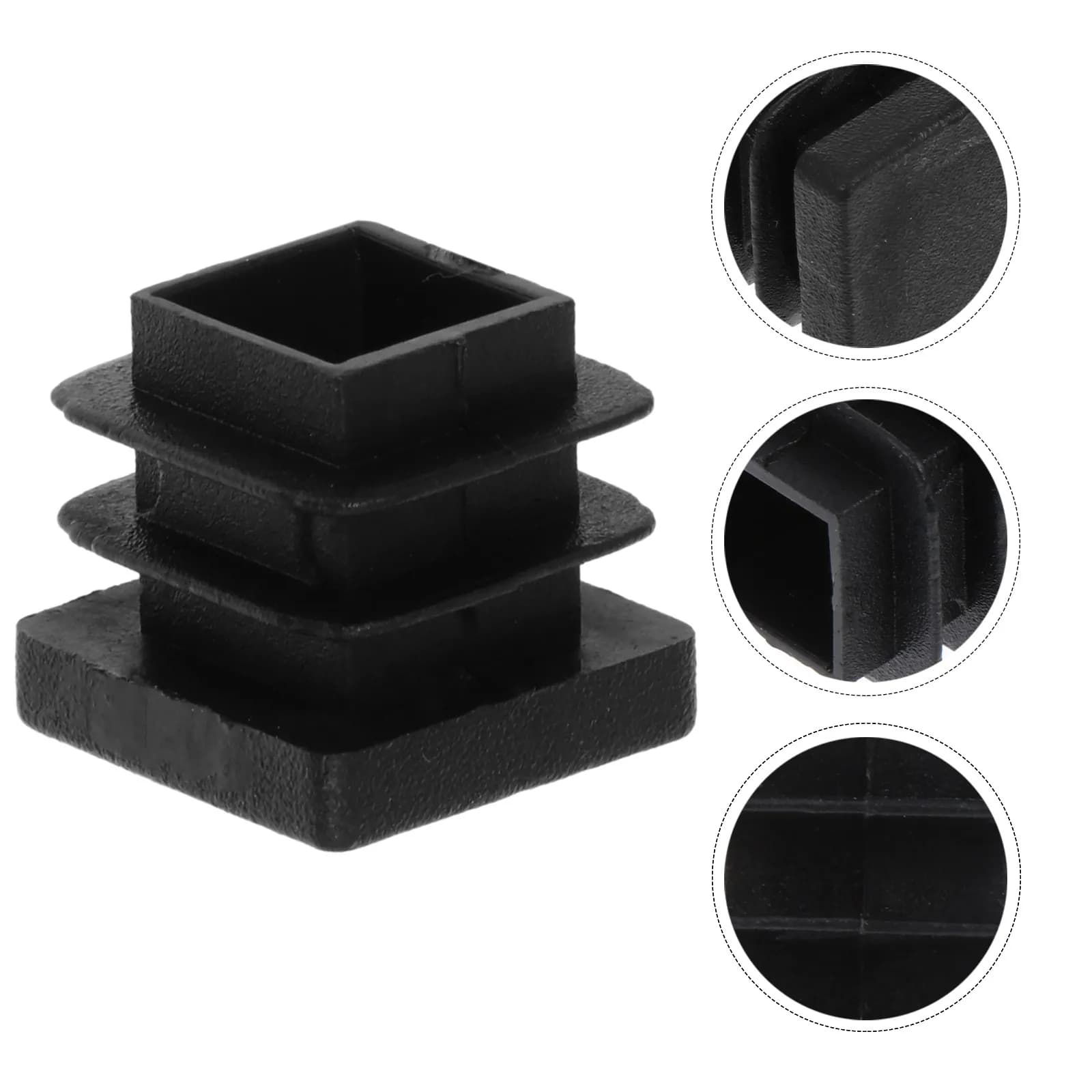 30 Pezzi Tappi in Plastica per Gambe di Mobili, Inserti Antiscivolo Resistenti per Sedie, Tappi per Gambe di Tavoli, Coperture per Tubi per la Casa