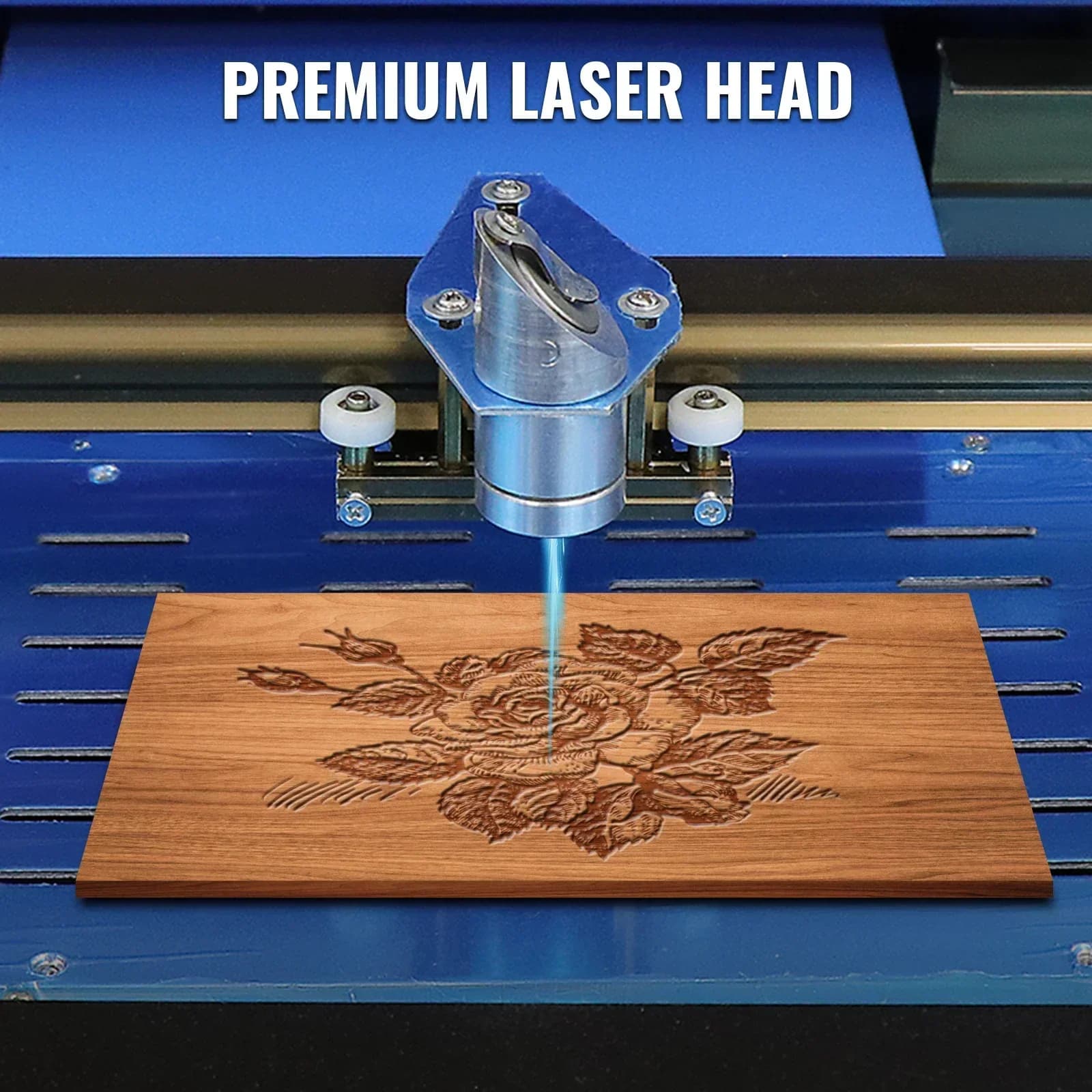 SIHAO 50W Laser Engraver 4040 Laser Engraving Machine CO2 400*400MM Laser Engraving Machine CNC Laser Cutting Machine For Acrylic Wood