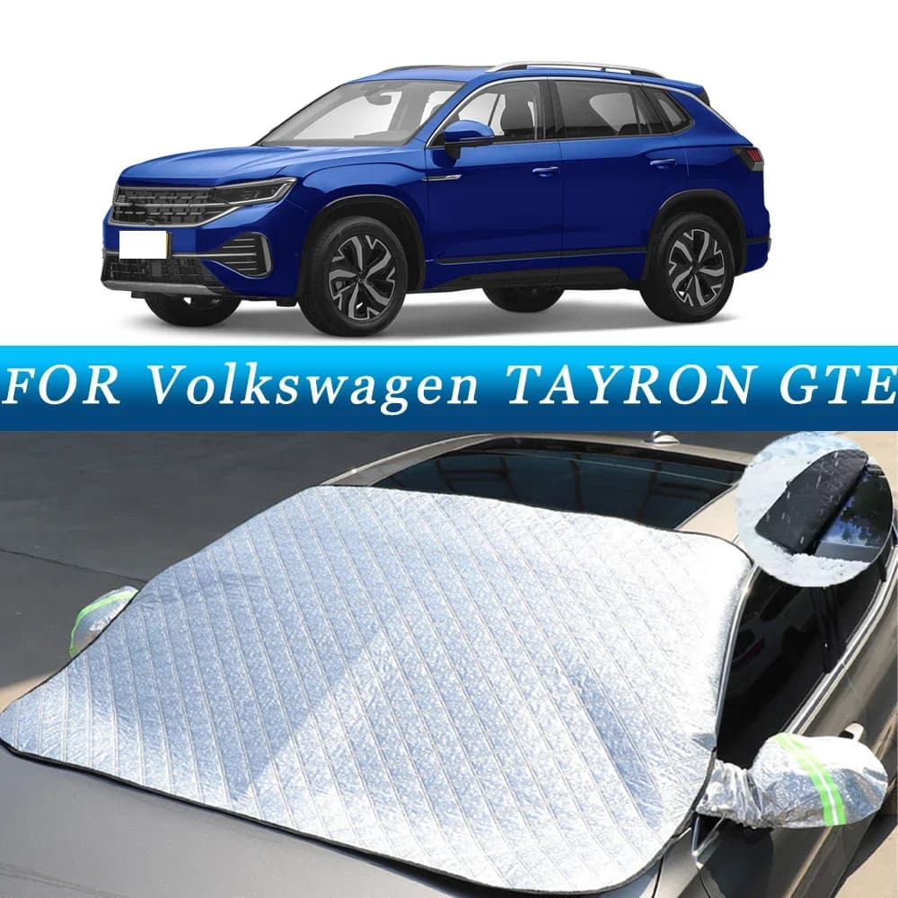 Addensato Auto Ora Parasole Parabrezza Copertura Con 5/9 Magneti Protezione UV Anti Neve Luce Solare Per Volkswagen TAYRON GTE