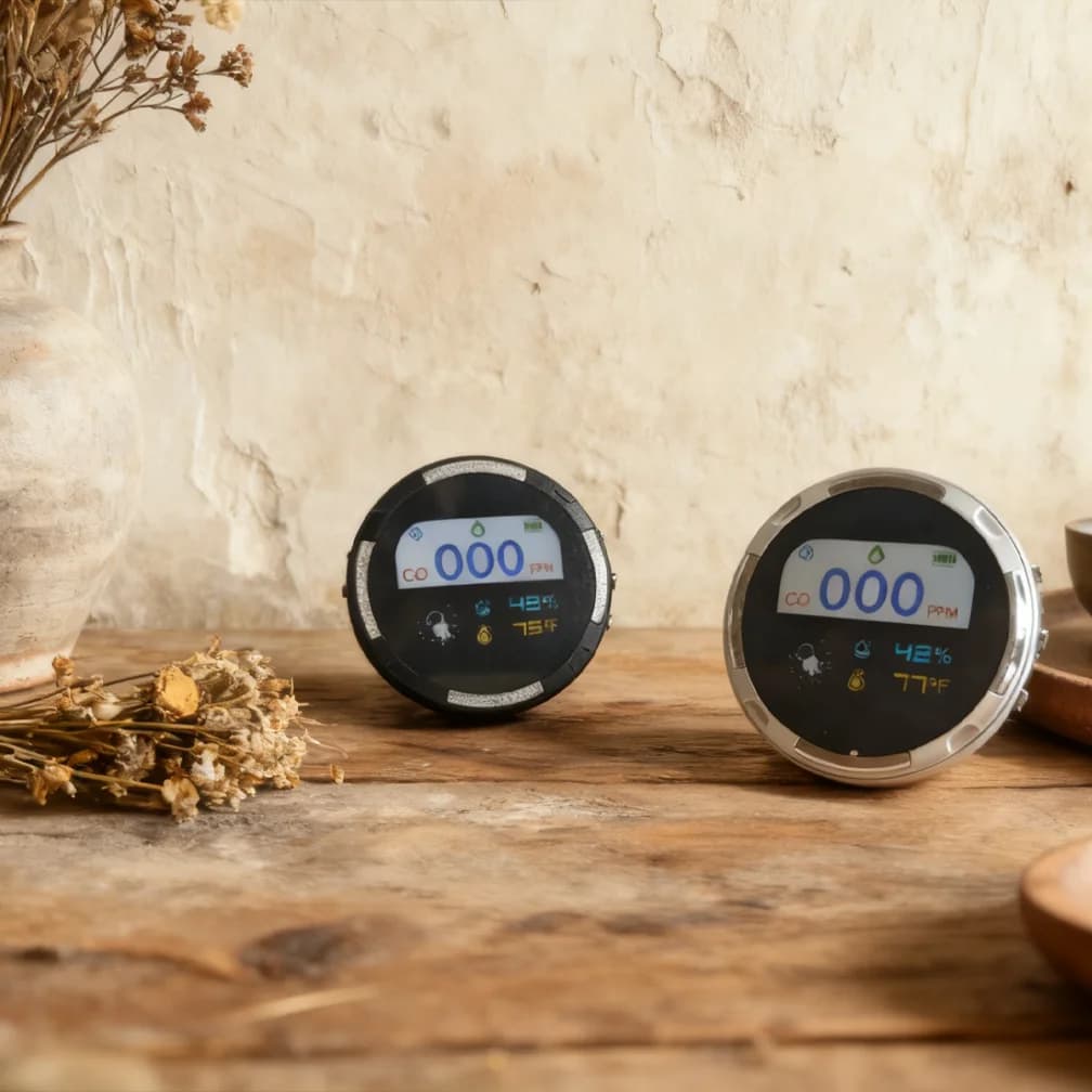 Tactical Carbon Monoxide Alarm Sensor CO Leak Detections Camping Home