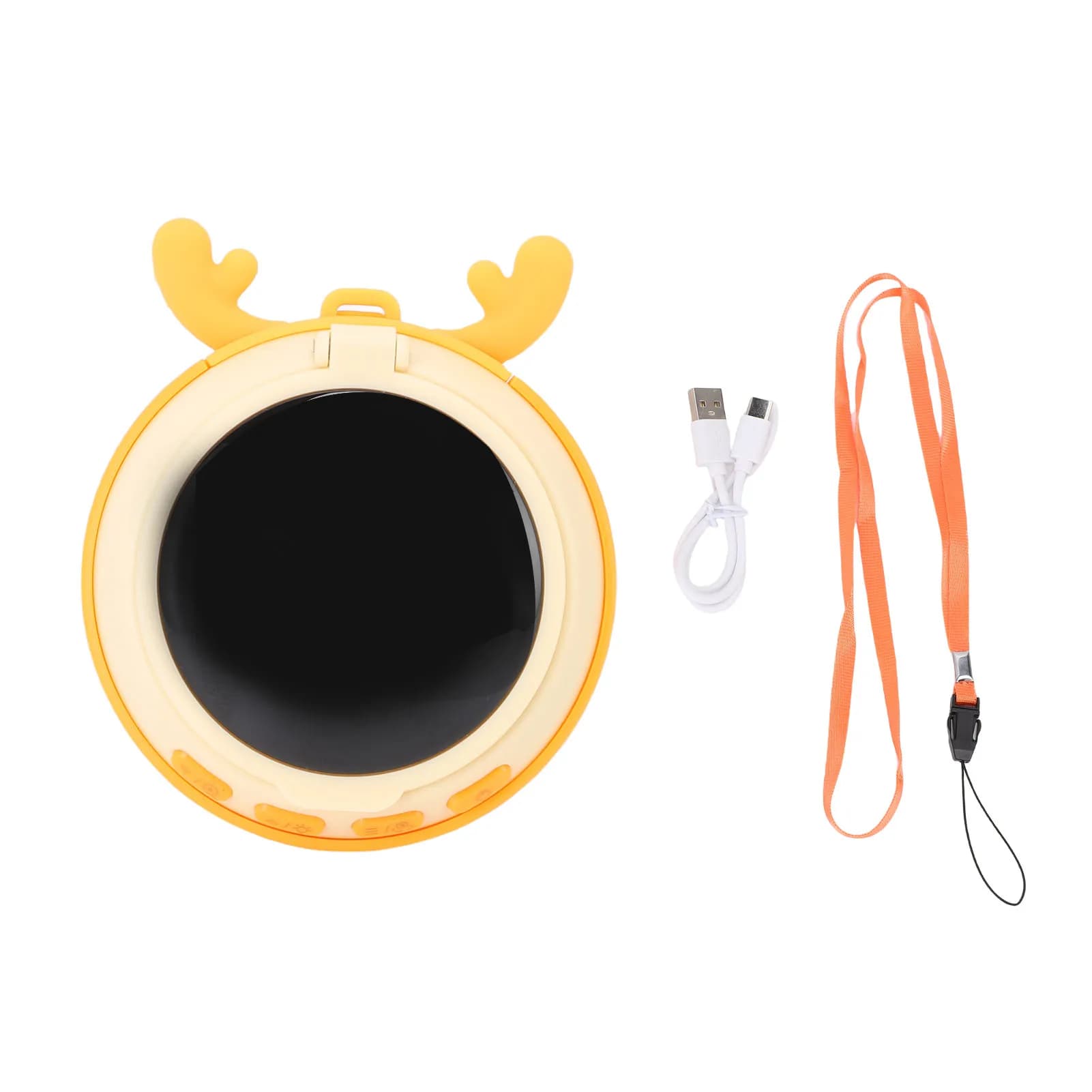 Microscopio per bambini Schermo da 2,0 pollici 7 luci a LED Doppia fotocamera Microscopio portatile per bambini 4 livelli di luminosità con cordino per bambini