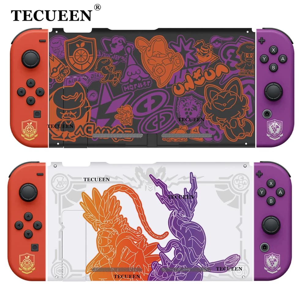 Per PM Scarlet Violet Edition Guscio di ricambio per console Nintendo Switch e accessori per custodia per parti fai-da-te Joy-Con
